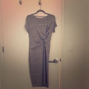 Grey gap dress - medium